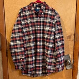 Towncraft Multicolor Plaid Button Down Shirt